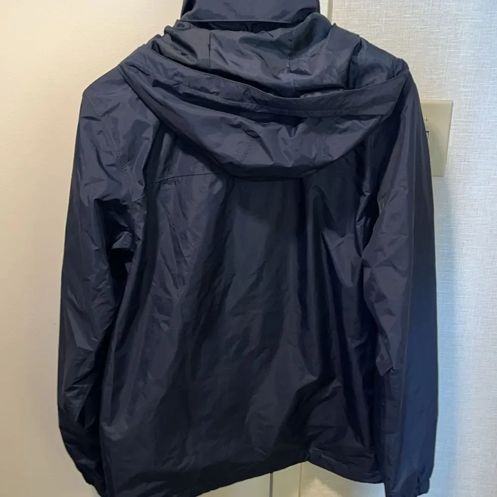 The North Face Men’s Dryvent Waterproof Hooded City Rain Parka Jacket Blue S/XL